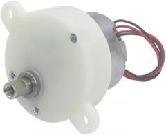 DC 6V JS30-300 Electric Motor, High Torque Gear Motor Geared Box Reduction Motor for Electronic S Fan - (Speed(RPM): 5 RPM/Voltage(V): 6V)