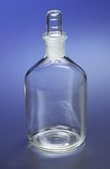 CORNING - PYREX 500mL Narrow Mouth Reagent Storage Bottles w/Stan Taper Stop, CS24