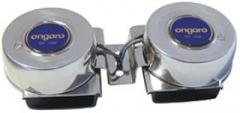 The Amazing Quality Ongaro Mini Compact Twin Horn - 12V