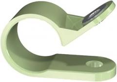 Essentra, NM-4-F4, Cable Clamps - Screw Mount MS25281 - MS25281-F4 - Maximum Compatible Cable Diameter - 6.4 mm (0.250 in) - Anodized Aluminum - Type - 2 (10 Item/s)