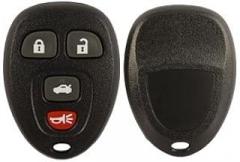 GM 15252034 Keyless Entry Remote Replacement Case and Pad (no electronics included) and Free World Wide Remotes Guide