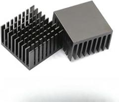 V TELESKY 2PCS Aluminum Heatsink Radiator Cooling Cooler Conductive Tape for Electronic Chip IC (Thick Material)