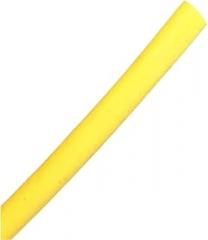 4:1 Heat Shrink Cable Sleeve Tube with Glue, Heat Shrinkable Electronic Connection Wire Pipe 1 Piece(Yellow,4MM*2M)