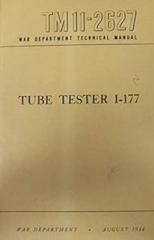 War Department TM11-2627 Manual Circa August 1944