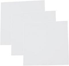 Alumina Ceramic Plate Insulating Alumina Ceramic Sheet for Electronic Accessories,127mmx127mmx1mm,3pcs