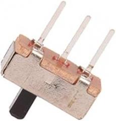 Generic Sunnyskar 40PCS SS-12D00G3 Slide Switch 2 Position SPDT 1P2T 3Pin PCB Panel Mini Vertical Toggle Switches for Electronic Accessories