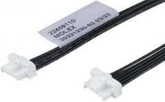 Molex/Waldom, 224091-1062, CLIK-Mate 1.25 R-R 6ckt 150mm disc Sn (25 Item/s)