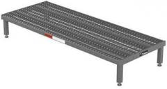 Work Platform, Adjustable Height, Steel 9 to 14 in H