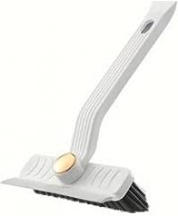 Glass Cleaning Tool, 4-in-1 Water Spray Window Cleaner Tool Kit with Sprayer Spray Bottle, Sponge Head and Brush for Windows, Mirrors, Tiles & Glass