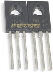 100 Pcs BD139+BD140 100pairs TO126 IC