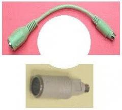 Serial Keyboard to PS/2 Computer Adapter(Din 5 F to Mini Din 6 Pin Male)