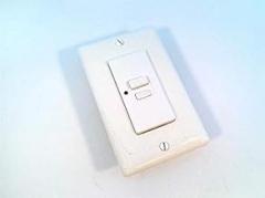 Bryant GFBF20WLA 125V, 20AMPS, Blank FACE, GFCI, LED, Receptacle, White