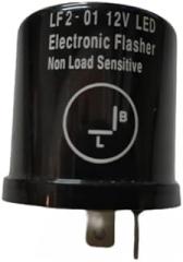 12V 0.1A-10A Electronic LED Flasher Relay Fix for Turn Signal Light with Water Proof Function