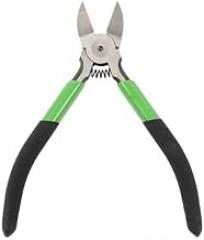 5-Inch Diagonal Cutting Pliers, Spring-Loaded Side Cutters and Flush Cut Snips, Precision Wire Cutters for Crafting, Electronics,and DIY Projects