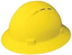 Hard Hat, 4 pt. Ratchet Suspension, Yellow