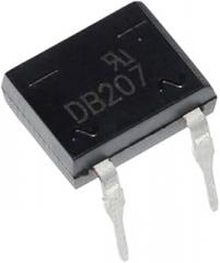 10pcs Diode Bridge Retifica DB207 DIP-4 DB207S DIP4 2A 1000V Power Diode Rectifier 1000v Electronic Components