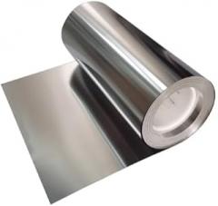 304 Stainless Steel Foil Roll，0.1mm x 400mm x 1M Polished Finish Metal Strip Plate Sheet for Crafts, Electronic Equipment (0.1mm)