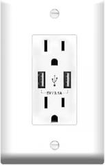 Outlet wUSB Vinyl Sticker Decal (4.5