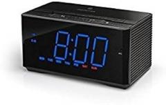 Memorex InteliSet Bluetooth Alarm Clock Radio - Black (MC5550)