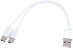 R9CB USpB A Male to Type C Male Splitter Charging Cable 2/4 Ports Multi Charging Cable High-Speed Charging Support Cord for Phone Earphone New 2026 High for Reliable Electronic Component