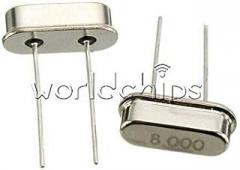 Electronic Components 10/20/50/100PCS 8MHz/8.000 MHZ Crystal Oscillator 2Pins DIP 20PF HC-49S SMD - (Amount:10PCS)