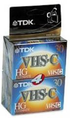 TDK38623 - TDK High Grade VHS-C Camcorder Videotape Cassette