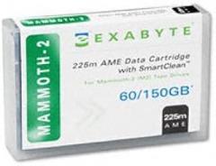 Exabyte 00558 Mammoth AME-2 Certified 60/150GB with Smart Cleaner Data Tape Cartridge