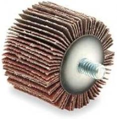 Flap Wheel, AO, 1-1/2x1x1/4-20 Shank, 60G