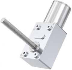 24V Single 1RPM JGY370-M6 Worm Gear Reduction Electronic Starter Threaded Shaft Length 50mm Forward and Reverse