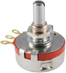 NTE Electronics 501-0107 Series Slu Hot Molded Carbon Potentiometer, 1/8