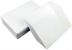 200PCS CR80 PVC Blank Card Inkjet Printer Printable White Card No Chip Inside