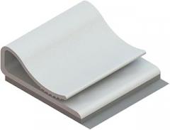 Essentra, CFCC-3-05A-RT, Flat Cable Clip - UL94 V-1 - PPE/PS (1000 Item/s)