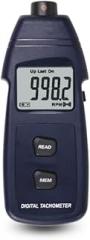 Electronic Photo Tachometer Speedometer LCD Digital Tachometer with Automatic Switching Function Memory Function Test Range 2.5 to 99999r/min Accuracy ±0.05%