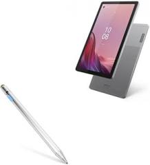 BoxWave Stylus Pen Compatible with Lenovo Tab M9 - AccuPoint Active Stylus, Electronic Stylus with Ultra Fine Tip - Metallic Silver