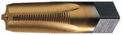 Pipe Tap, Taper, 1/8-27, Bright, 4 Flt