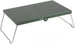 Lightweight Portable Camping Foldable Table - Aluminum Alloy Outdoor Stove Table with Non-Slip Support Hiking, Picnics, and Barbecues(03)