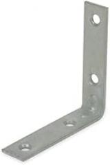 Corner Brace, Steel, 23/32 Wx3 in L, PK2