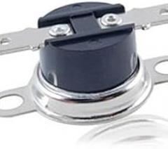 NTE Electronics NTE-DTC240 Snap Action Disc Thermostat, Close on Rise, 240° F Temperature, Loose Bracket, 1/4