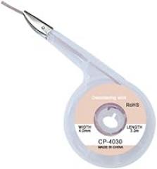 Desoldering Mesh Braid Tape for Efficient Solder Removal, 3.5mm x Copper Desoldering with High Solder Absorption, PCB Repair Tool for Electronics and Soldering(4.0mm)