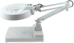 20X 10X Electronic LED Desk Lamp Magnifier Adjustable Magnifying Inspection Tool (10X)