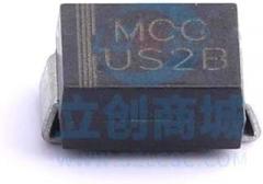 5 PCS Fast Recovery/Ultra Fast Recovery Diode 100V 2A 50ns SMB US2B-TP