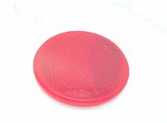 TRUCK LITE SS45-3-7 RED, Reflector, 2IN Diameter, Adhesive Back, SS4537