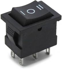 Large Toggle Switch for Motor Reversal, 3-Position Control, 6A Max Current, DIY Electronics Projects