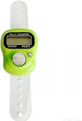 5 Digit LED Digital Row Counter, Handheld Tally Counter with Ring Electronic Click Counter for Golf and Lap Counting