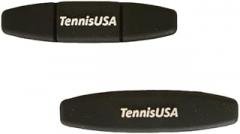 Professional Tennis Racquet Vibration Dampener, Black Silicone, String Shock Absorber for Enhanced Comfort and Control, 2 Pack