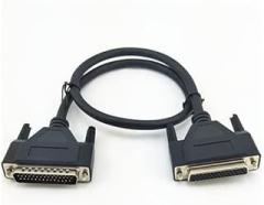 Elecbee D-sub 44 Pin Male to Female Pure Copper Material with AWG28 Double-Shielded Connector, Compatible with Industrial Equipment Computer Peripherals, or Specialized Electronic Devices