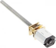 Fielect DC 6V 60RPM Gear Motor N20 Speed Reduction Motor with M4 Lead Screw Thread Shaftfor Electronic Toys Mechanical Arms 1Pcs