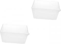 2pcs Electronic Scale Tray Weighing Bowl for Kitchen Portable Weighing Tray Scale Plate Precision Measurement