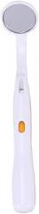Oral Inspection Mirror Led Light Tool for Home Care for Checking Cavities and Tartar Orange