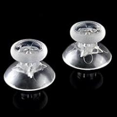 Gametown Clear Thumbstick Analog Stick Thumb Stick Joystick Cap Cover for PS4 Controller